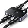 UGREEN Switch HDMI 2.1 8K@60Hz 2 Ingressi 1 Uscita Commutatore 4K@144Hz 2K@240Hz Compatibile con Macbook Pro Mac Mini, BLU-Ray DVD, PS5 PS4, Xbox 360/One, Fire Stick, Chromecast, TV
