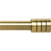 BOOM JOG Bastoni per tende in ottone anticato allungabile da 76 cm a 310 cm, binario per tenda regolabile da 76,2 cm a 309,9 cm Include aste, terminali terminali, staffe in 3 pezzi, kit di ferramenta