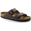 Birkenstock 51703 Arizona Sandali unisex adulto, Marrone (Dunkelbraun), 35