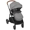 Graco Near2Me - Passeggino (Nascita Fino a 3 Anni Circa, 0-15 kg) con Funzione Slide2Me, Coprigambe e Parapioggia, Colore: Grigio