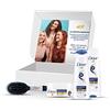 Dove Confezione Regalo Ricostruzione Intensiva: 1 Shampoo 360 ml, 1 Balsamo 320 ml, 1 Maschera 200 ml, 1 Spazzola Dove