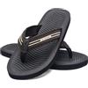 ASHION Infradito Uomo Flip Flops Estive Ciabatte da Spiaggia Antiscivolo Piscina Sandali(marrone,45EU)