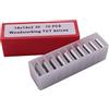 Mengmen 10Pcs Legno Tornitura Carburo Inserire Lame Fresatura Tornio 30 Gradi Scalpello di Ricambio 14X14X2mm