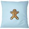 Bona Basics, Federa decorativa per cuscino, decorazione per la casa, per divano, caffetteria, dimensioni: 60 x 60 cm, colore: blu chiaro