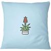 Bona Basics, Federa decorativa per cuscino, decorazione per la casa, per divano, caffetteria, dimensioni: 60 x 60 cm, colore: blu chiaro