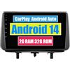 RoverOne Autoradio per Opel Meriva B 2009 2010 2011 2012 2013 2014 con CarPlay Android Lettore Multimediale Navigazione GPS Touch Screen Bluetooth WiFi