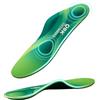 QBK Solette Supporto Arco Plantare, Solette per Metatarsalgia, Aiuto per Alleviare la Tendinite del Tendine di Achille, il Supporto per Eccessiva Pronazione e l'Alto Arco Plantare L
