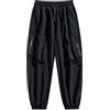 Generico Pantaloni di Elefante Yoga Uomo Sportivi Pantaloni Tecnici Uomo Corti Pantaloni Estivi Uomo Larghi Pantaloni Neri Uomo Skinny Pantaloni Yoga Uomo Larghi Bianchi Pantaloni Trekking Bambino 12