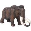 CHICIRIS Giocattolo di elefante realistico per bambini Statua di plastica Modello animale carino (Mammut antico)