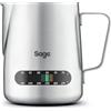 Sage - Temp Control Milk Jug - Brocca per latte con termometro integrato - Acciaio Inox Spazzolato