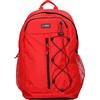 CONVERSE 10022097-A02 TRANSITION BACKPACK Rosso Unisex Adulto ZAINO Taglia Unica