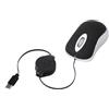 Asukohu Mouse con filo retrattile mouse con cavo per computer portatili Notebook Mouse per computer con filo Piccolo USB C Mouse ottico retrattile per laptop USB C