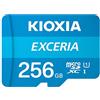 KIOXIA Exceria SD MicroSD Memory Card 256GB 100MB/s Full HD Recording UHS Speed Class 1