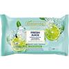 Bielenda FRESH JUICE Salviette Micellari Disintossicanti per viso e Occhi - Lime 20 Pezzi