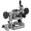 KATSU Tools KATSU Base a Tuffo per Rifinitore, Completamente Regolabile, per Fresatrici Manuali per Legno Elettriche Cordless con Ugello Antipolvere SP10174805