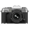 Fujifilm X-T50 Fotocamera Digitale Mirrorless 40MP KIT XF16-50mmF2.8-4.8, Sensore X-Trans CMOS 5 HR, IBIS, Filmati 6.2K 30p, Mirino EVF, Schermo LCD 3 tiltabile, Argento