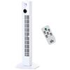 DecHome Ventilatore a Torre 45W a 3 Modalità e 3 Velocità con Timer da 12h e Diffusore 31.5x31.5x96 cm colore Bianco - 0WTAM402