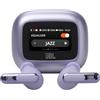 JBL Live Beam 3 Cuffie Wireless Bluetooth, 48 Ore di Autonomia, con Cancellazione Adattiva del Rumore e High-Resolution Signature Sound, Impermeabili e Antipolvere IP55, Inserti Auricolari, Viola