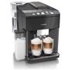 SIEMENS Eq. 500 Macchina Da Caffè 1500w -caraffa Del Latte Integrata Da 0,7l-9 Programmi-3 Temperature-serbatoio Dell'acqua Da 1,7l - Iaroma - Laccato Nero