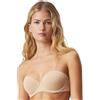 Calvin Klein Donna Reggiseno senza Spalline Push-up, Beige (Bare), 2A