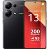 XIAOMI REDMI NOTE 13 PRO 8GB RAM 256GB ANDROID NERO 24 MESI GARANZIA