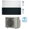 Daikin Climatizzatore GARANZIA ITALIA Daikin Stylish Bianco WiFi Dual Split Inverter 9000 + 9000 BTU con U.E. 2MXM40A9 Classe A+++/A++ NOVITA' 2024