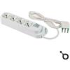 IOPLEE 47420-4077B prolunghe e multiple 1,5 m 4 presa(e) AC Interno Bianco