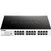 D-Link DGS-1024D switch di rete Non gestito Gigabit Ethernet (10/100/1000) 1U Nero, Argento