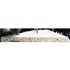 Koem Telo Top Copertura di Ricambio per Gazebo Armonia 3x4 Mt in Poliestere Bianco Impermeabile con Airvent Arredo Giardino