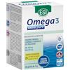 ESI - Omega 3 Extra Pure, Integratore Alimentare di Olio di Pesce Concentrato, con Vitamina E, Contribuisce ai Normali Livelli di Trigliceridi e alla Funzione Cardiaca, Senza Glutine, 50 Perle