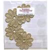 Kit 3D fiori di pizzo Gold