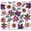 Pellicola Stampata Mini Flower Purple