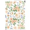 Carta Velo Campanelle e Portulaca Sospeso Trasparente