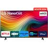 LG NanoCell 65'' Serie NANO82 65NANO82T6B, TV 4K, 3 HDMI, SMART TV 2024