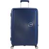 American Tourister Soundbox - Spinner M, Valigia, 67cm, 81 L, Blu (Midnight Navy)