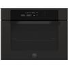 Ⓜ️🔵🔵🔵 BERTAZZONI F457MODMWLNC - Forno a Microonde Combinato, 60x45 cm, Carbonio, Serie Modern, Display LCD, 7 Funzioni