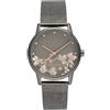 Nine West Orologio con bracciale a maglie da donna