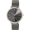 Nine West Orologio con bracciale a maglie da donna