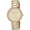 Anne Klein - Orologio da polso da donna, con vero diamante sul quadrante, Oro