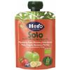 Hero Baby Solo Frutta Frullata Bio Mela Fragola Banana Mirtilli 100 gr