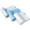 Koala Babycare Set 3 Swaddle in Mussola Multiuso 80x80cm - Azzurro