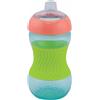 Nuby Mini Tazza Easy Grip con Beccuccio in Silicone 180ml - dai 4 mesi in sù - Verde