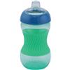 Nuby Mini Tazza Easy Grip con Beccuccio in Silicone 180ml - dai 4 mesi in sù - Blu