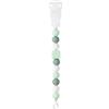 Nattou Catenella Portaciuccio con Perle e Clip - Verde Menta