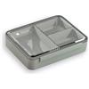 Nuvita Lunch Box per Bambini a 3 Scomparti compatibile con Microonde 950 ml - Sage Green