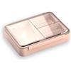 Nuvita Lunch Box per Bambini a 3 Scomparti compatibile con Microonde 950 ml - English Rose