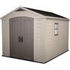 Keter Casetta da Giardino Factor 8x11, Beige, 256,5 X 331,5 X 243 h