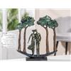 Casablanca modernes Design Casablanca - Statuetta decorativa in resina, colore: bronzo, decorazione soggiorno, regalo di compleanno, altezza 30 cm