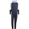 adidas SPORTSWEAR 300G FLEECE COLORBLOCK TRACKSUIT - Tuta da ginnastica Uomo, legend ink/wonder blue,