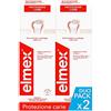 ELMEX Título: elmex Collutorio Protezione Carie 2x400 ml I Con Fluoruro Amminico I Doppio scudo protettivo I Rinfresca l´alito I Remineralizza lo Smalto | 0% Alcohol